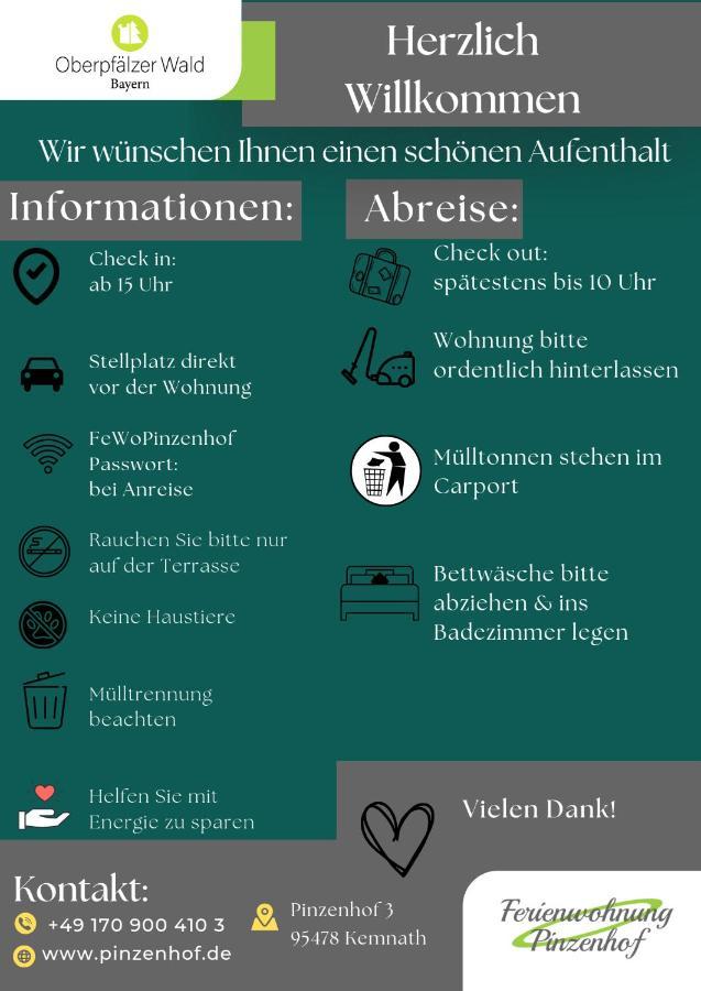 Ferienwohnung Pinzenhof - Kemnath Bagian luar foto